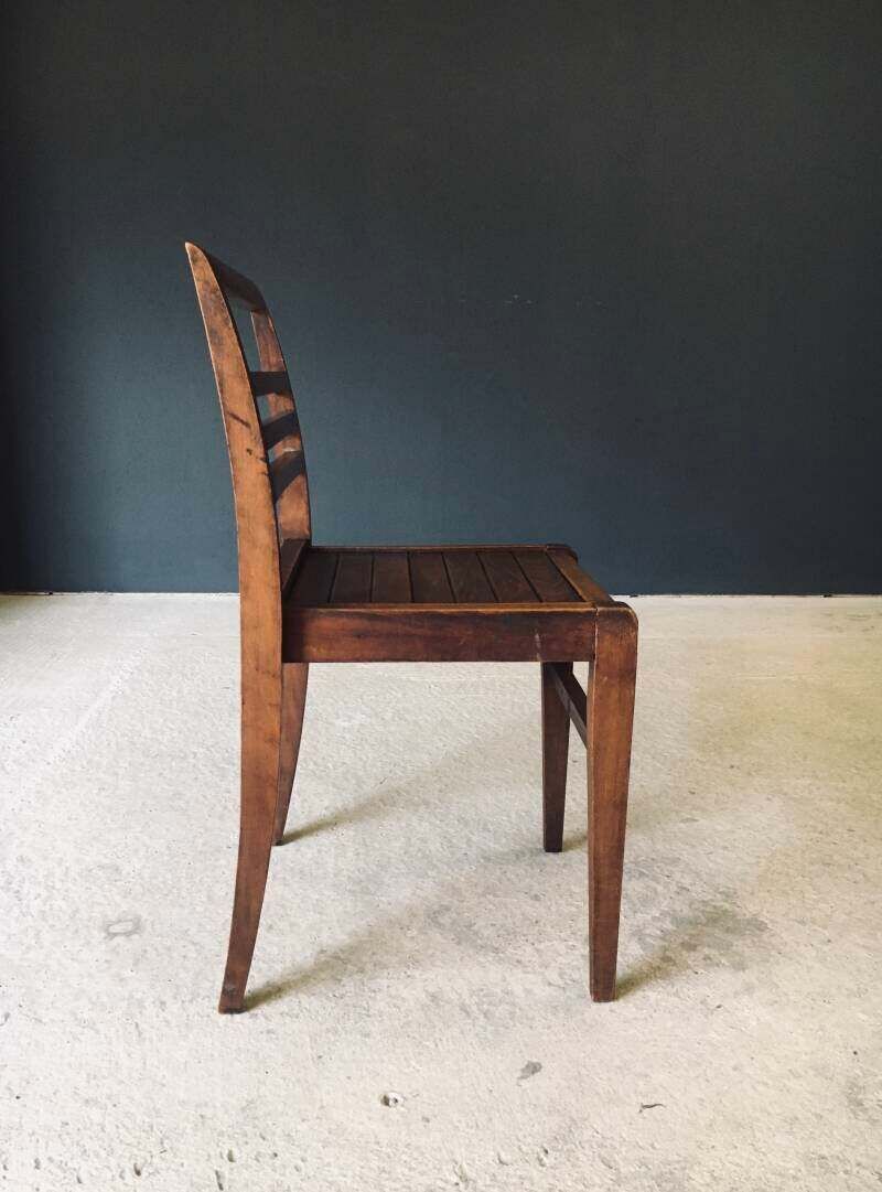 Reconstruction Design Dining Chair By Rene Gabriel, France 1940's photo Furniture