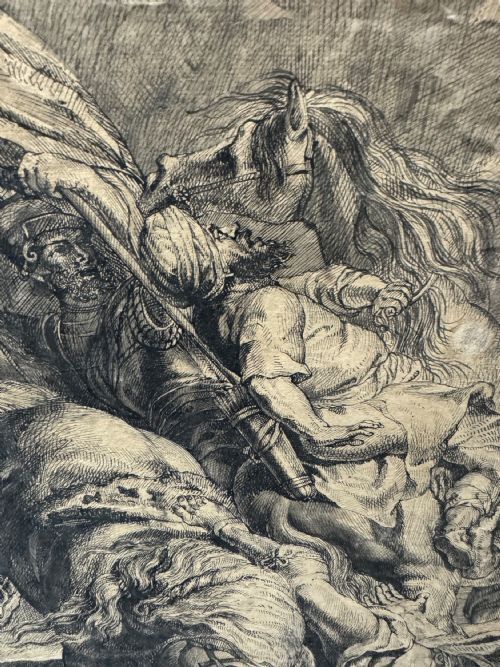 After Rubens Late 17th Century Old Master Drawing Pen And Ink photo Art