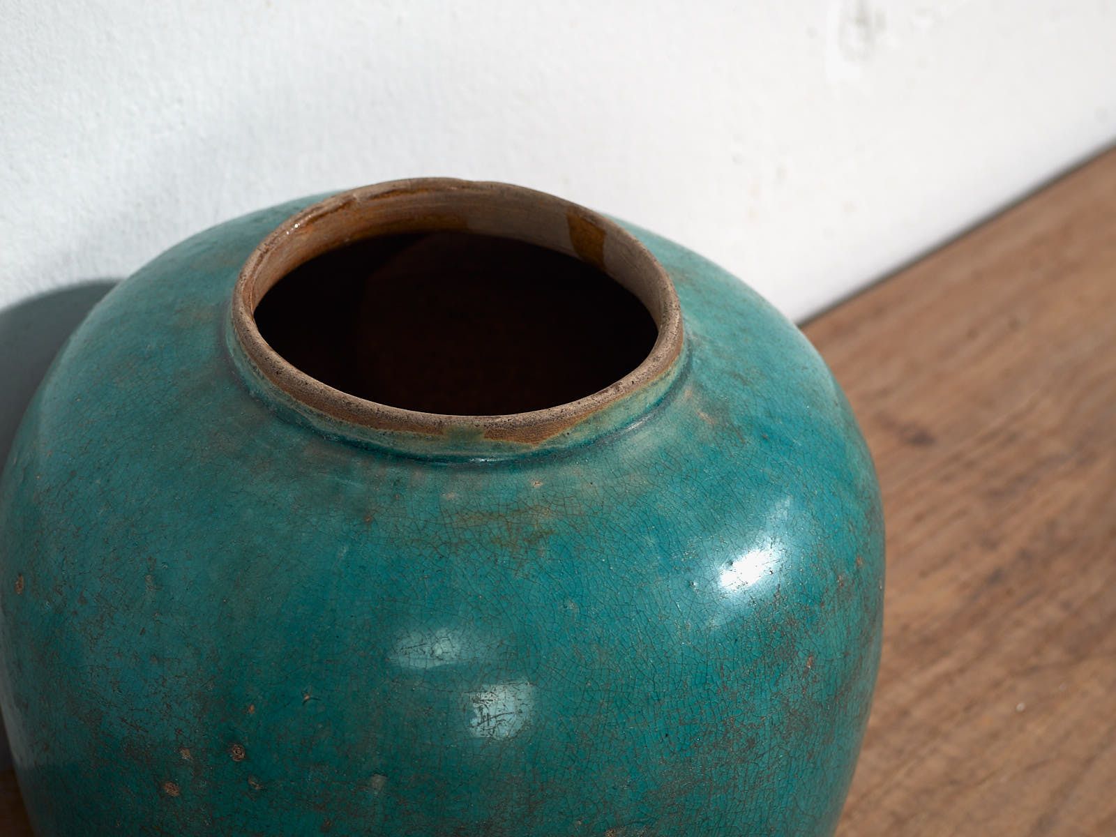 Antique Turquoise Green Vase (C.1820) #21 photo furniture