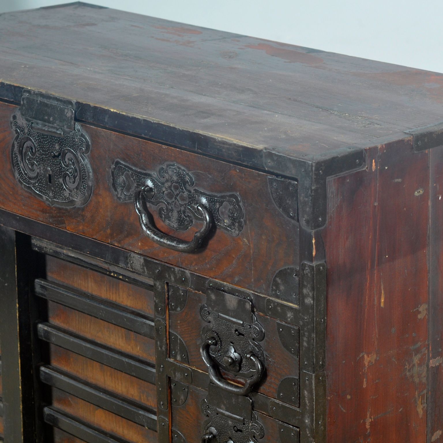 Japanese Tansu Chest Of Drawers, Circa 1890 photo 900.0