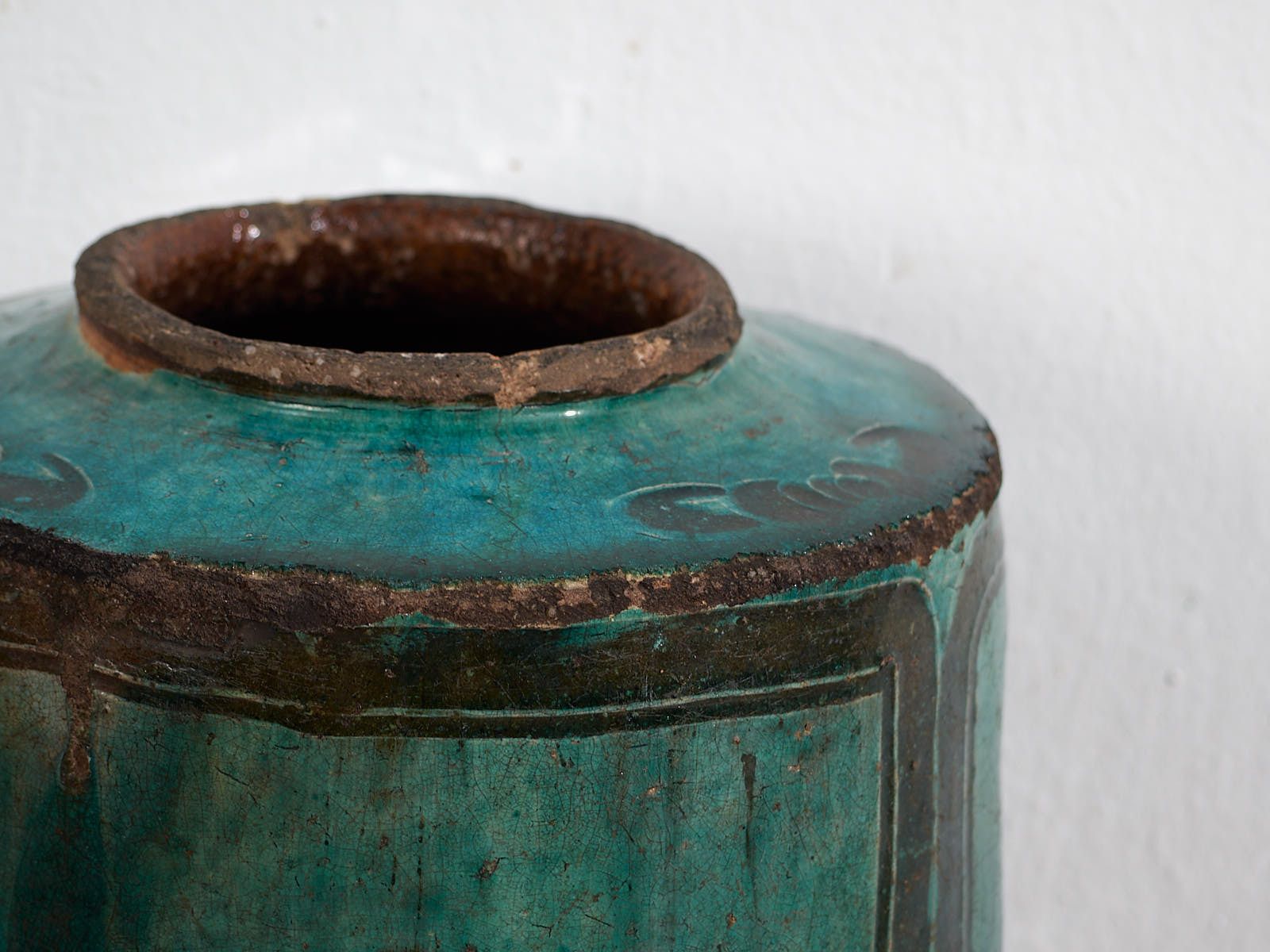 Antique Jade Green Vase (C.1820) #31 photo furniture