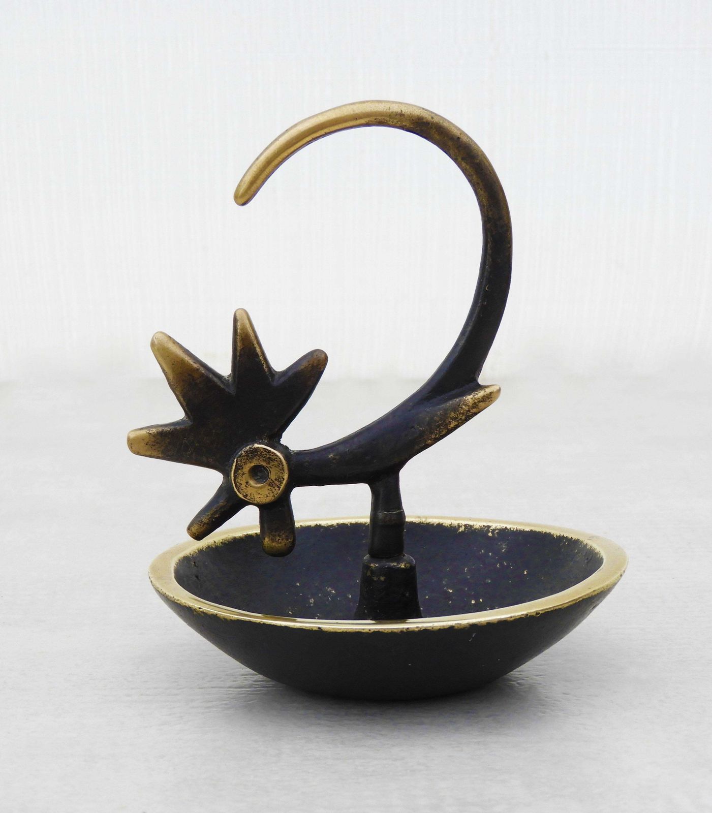 Walter Bosse Rooster Ring Catcher/Ashtray/Catch All C1950s Austria photo furniture