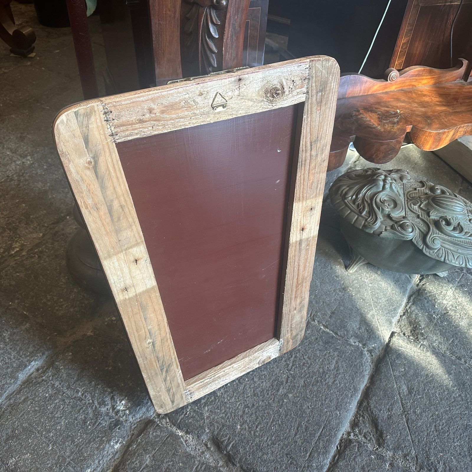 1940s Gio Ponti Style Mid Century Modern Brass Italian Wall Mirror photo vinterior