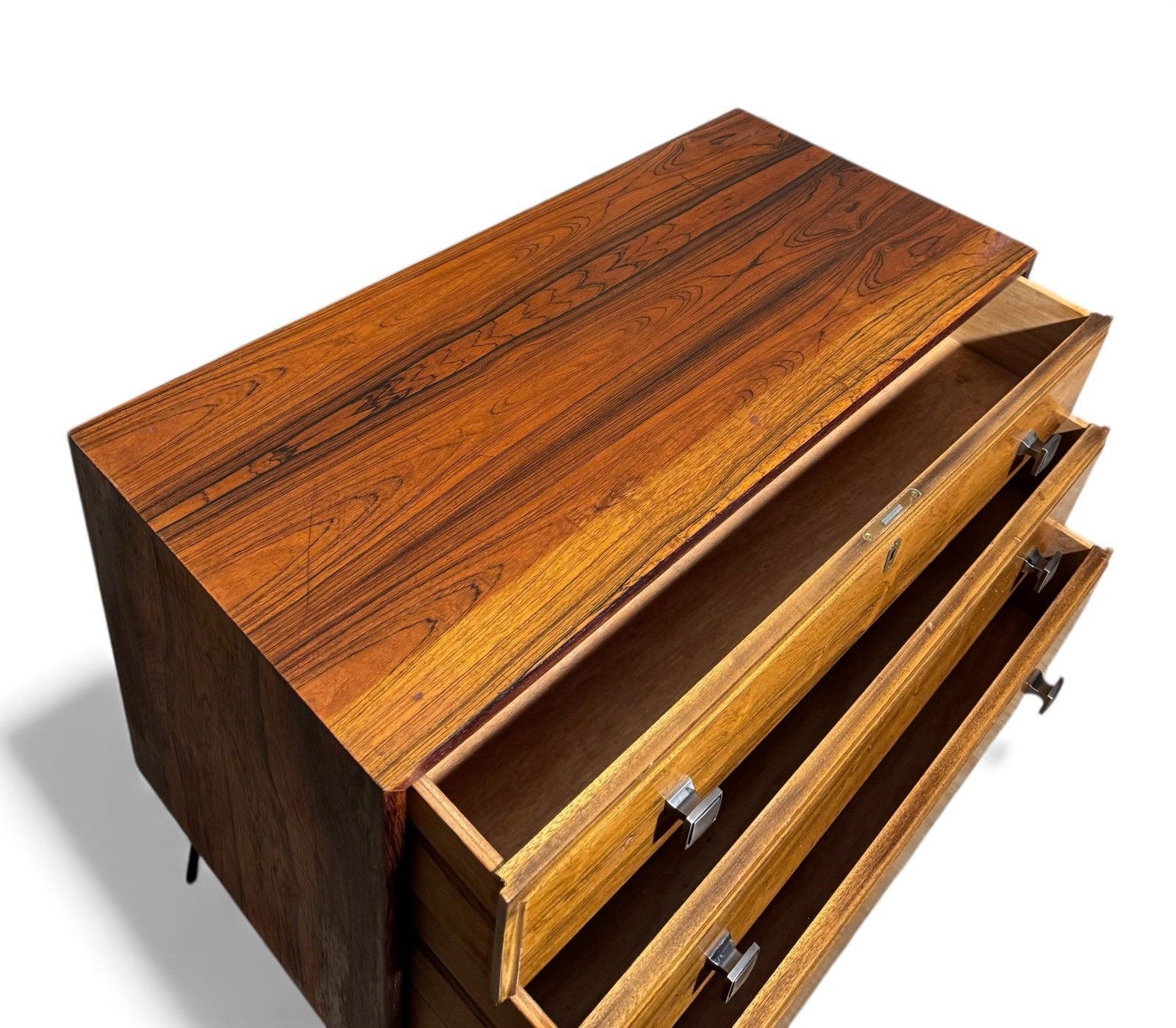 Paul Cadovious Rosewood Chest Of Drawers Mid Century Retro C1960s Hairpin Legs photo Furniture