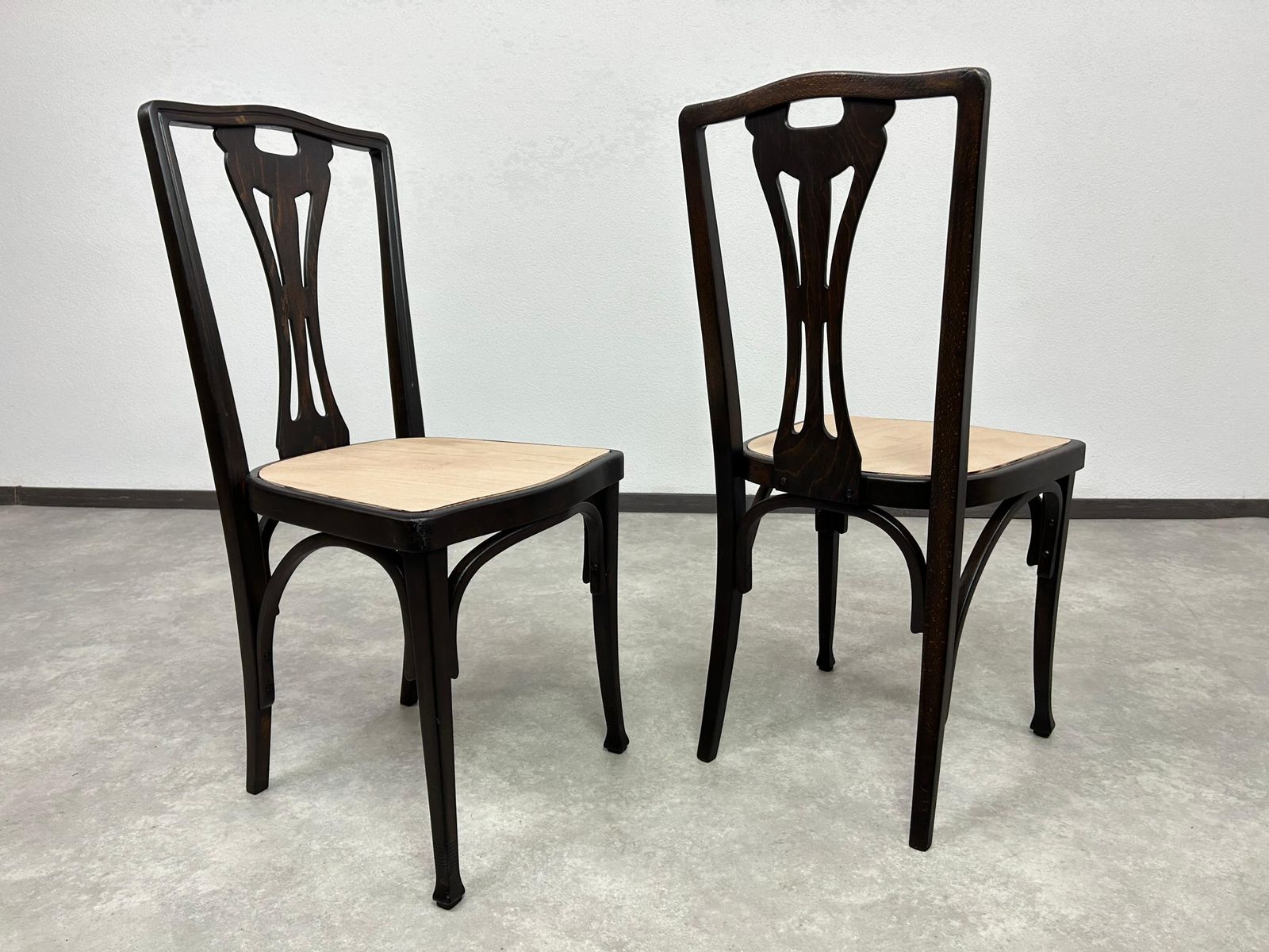 Set Of 6 Dining Chairs No.319 By J&J Kohn photo Furniture