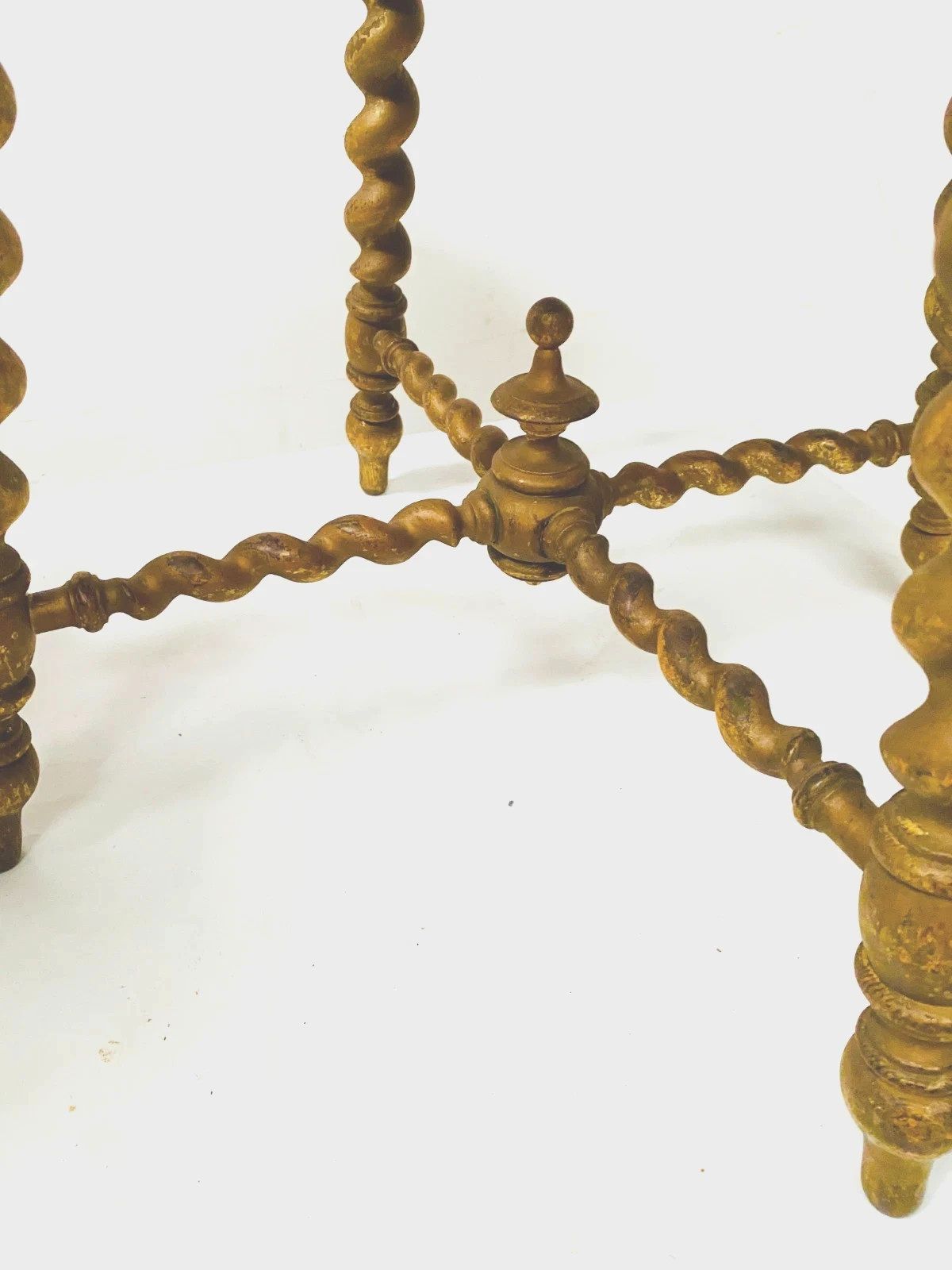 Pair Of Louis XIII Style Turned Wood Stools 19th Century photo 472.5