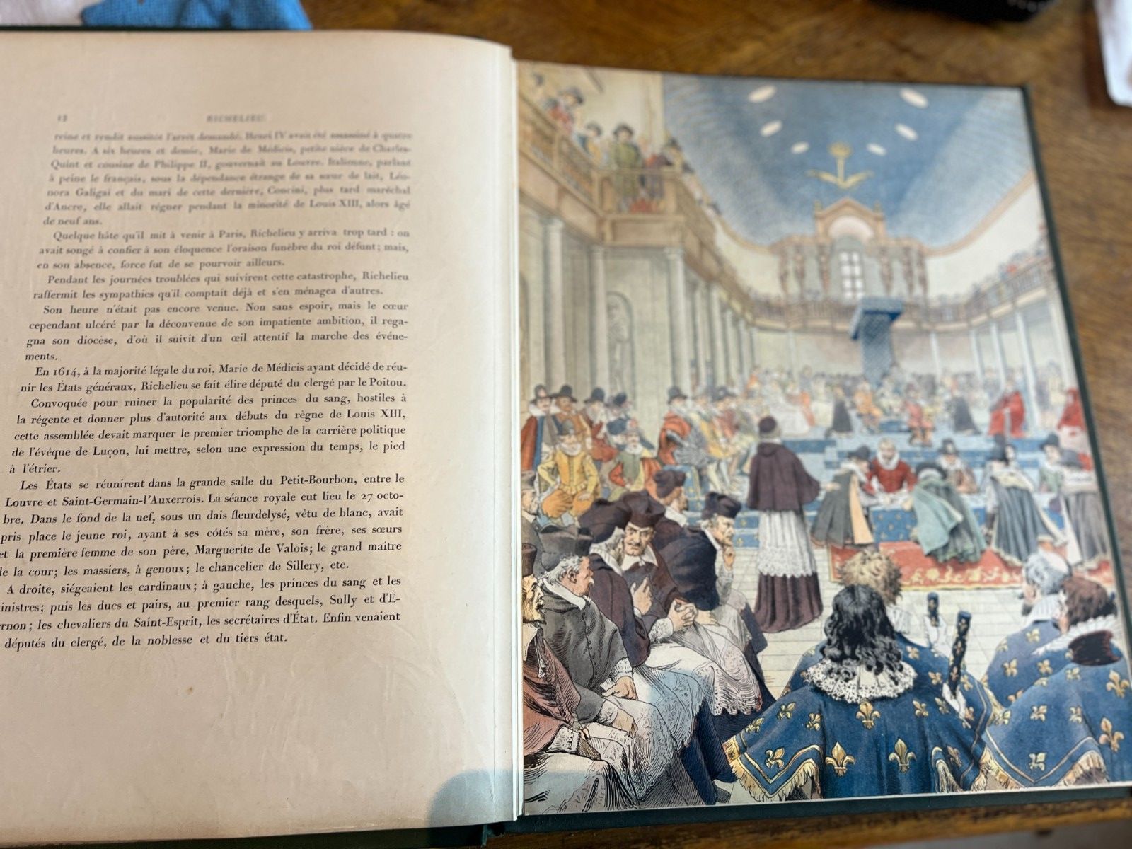 photo vinterior Richeulieu Par T Cahu Et M Leloir / Livre Ancien /Livre Rare XX Siècle