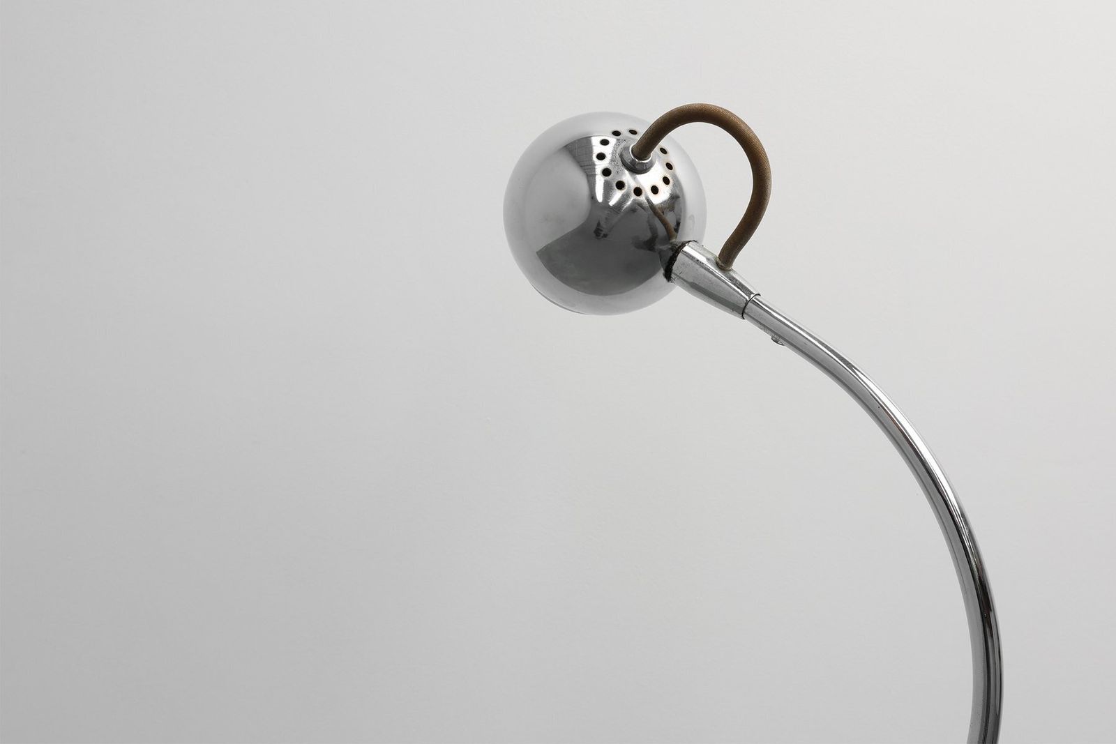 Mid Century Chrome Plated Floor Lamp From Nordlux, Denmark, 1970s photo vintage