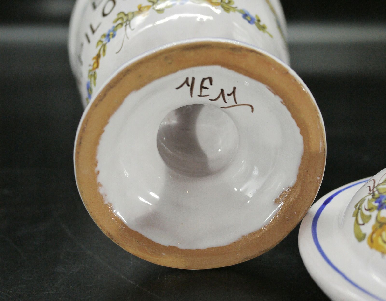 photo furniture Vintage French Ceramic Large Apothecary Or Pharmacy Jar