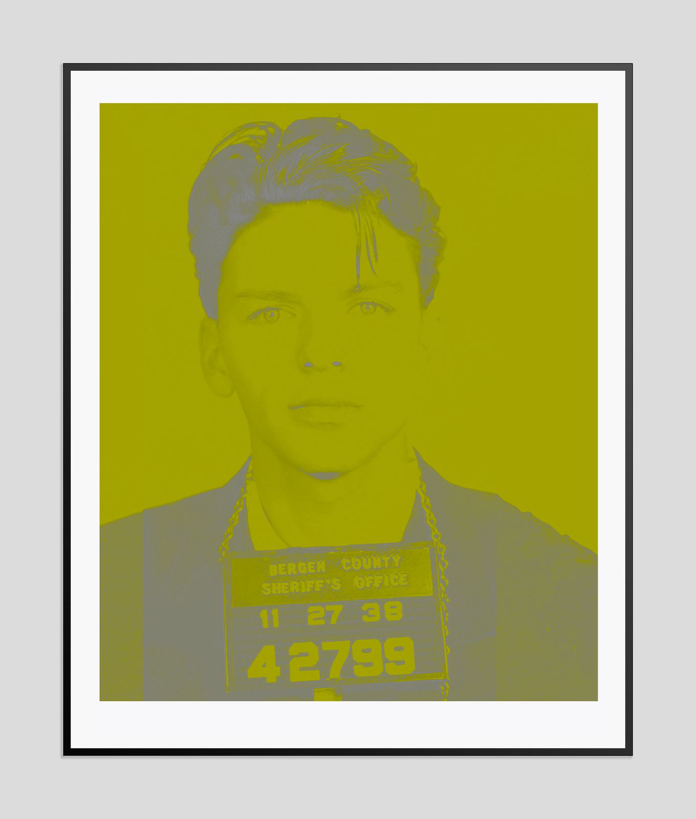 Batik 'Screen Print Idol' Signed Limited Edition Print Framed In Black photo furniture