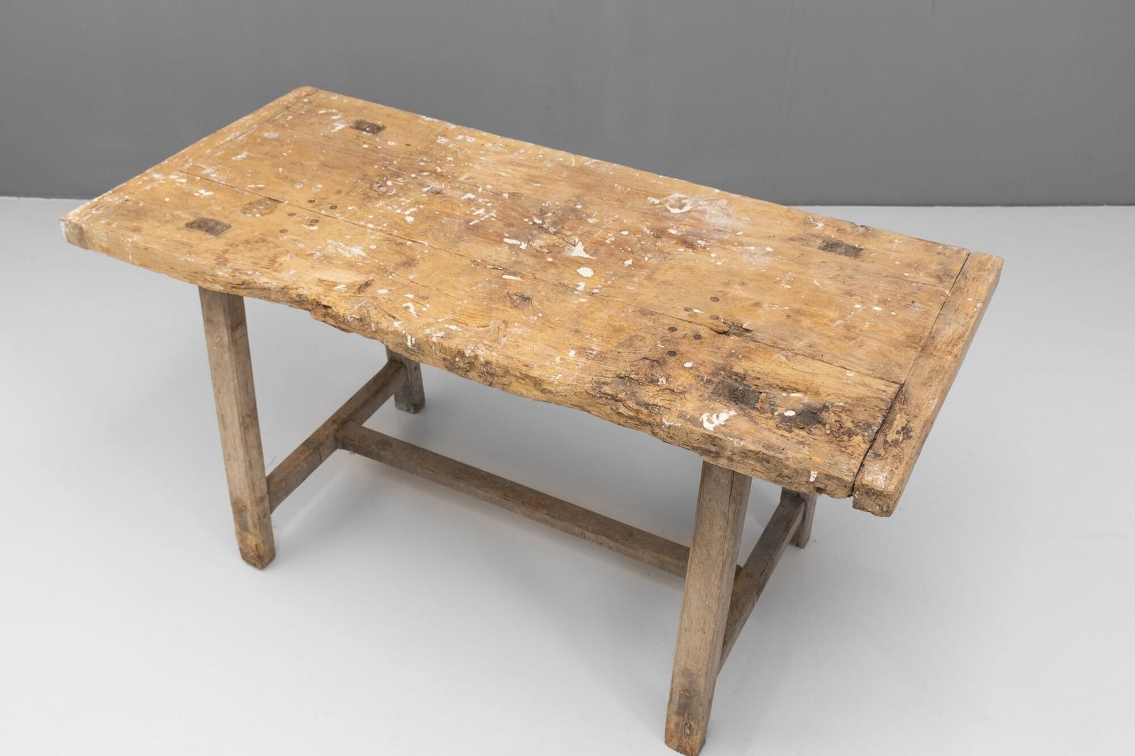 Stretcher Table, 1900s, Pine, Antique photo for sale
