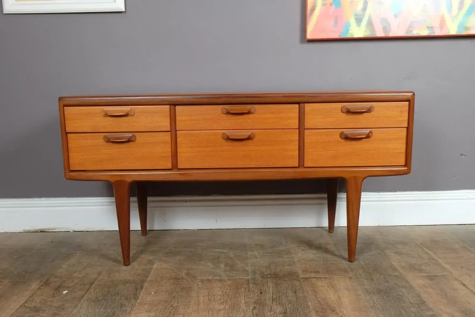 Vintage Mid Century Sequence Teak Chest Of Drawers By Younger photo furniture