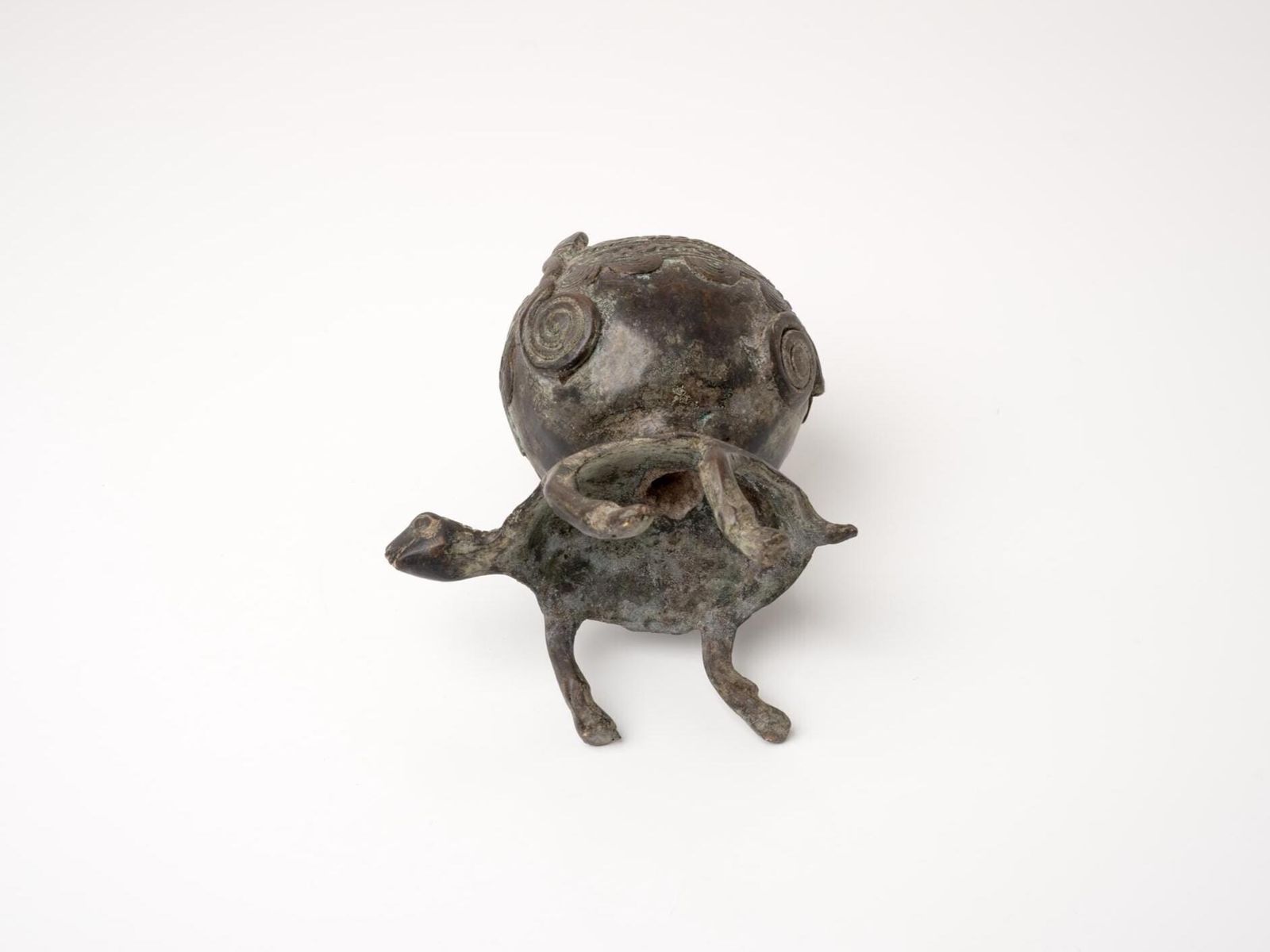 Dogon Bronze Vessel | West African Sculpture | African Bronze Urn photo buy