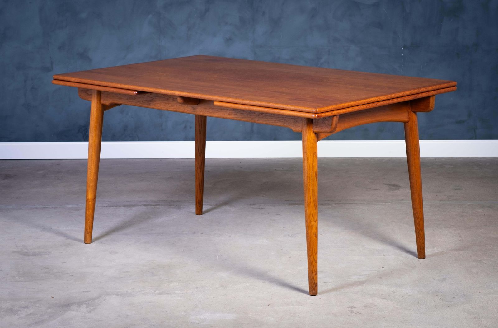 Teak Dining Table At 312 By Hans J. Wegner For Andres Tuck 1950s photo furniture