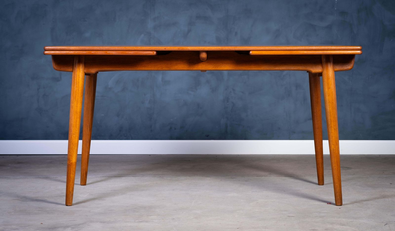Teak Dining Table At 312 By Hans J. Wegner For Andres Tuck 1950s photo 3314.0