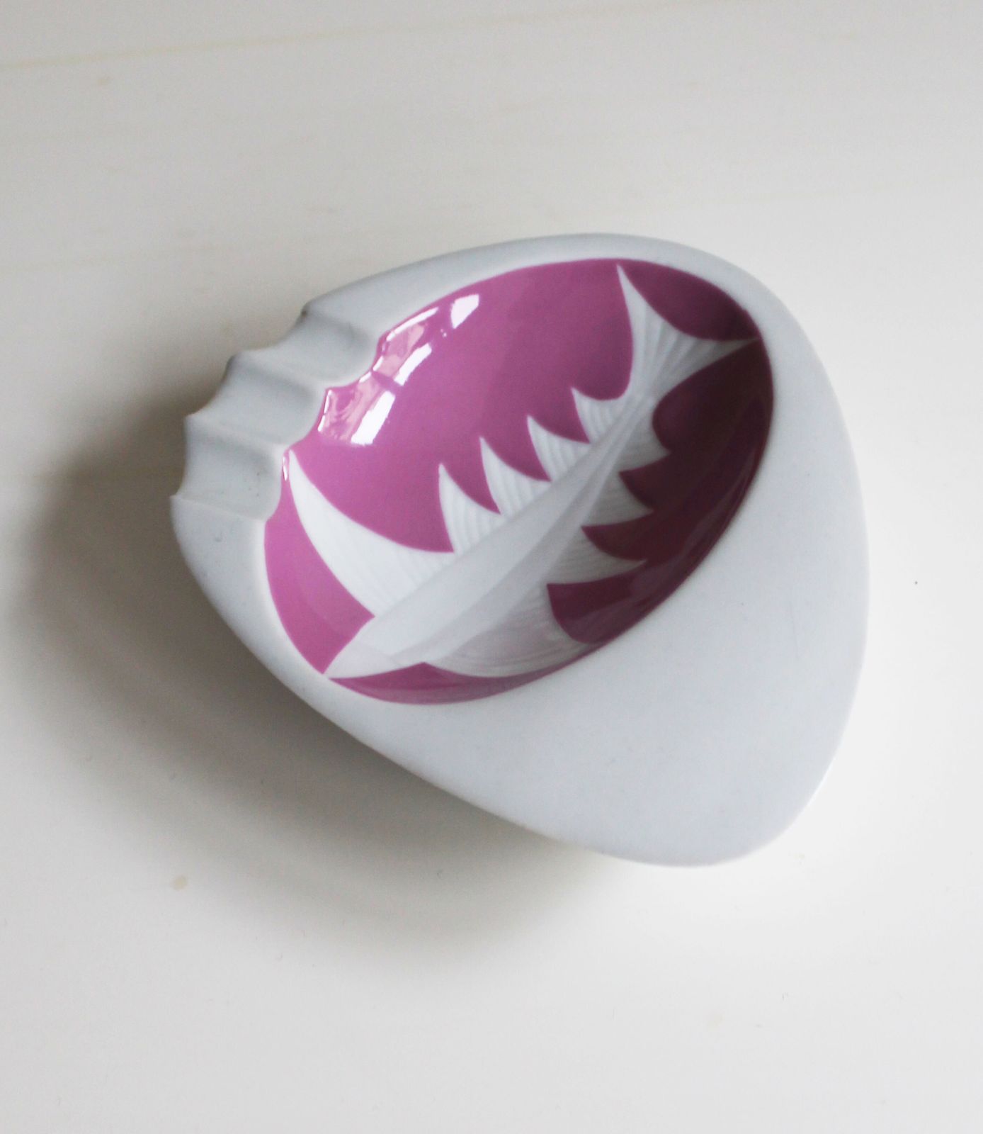 1960s Ceramic Ashtray By Jaroslav Jezek For Royal Dux photo buy
