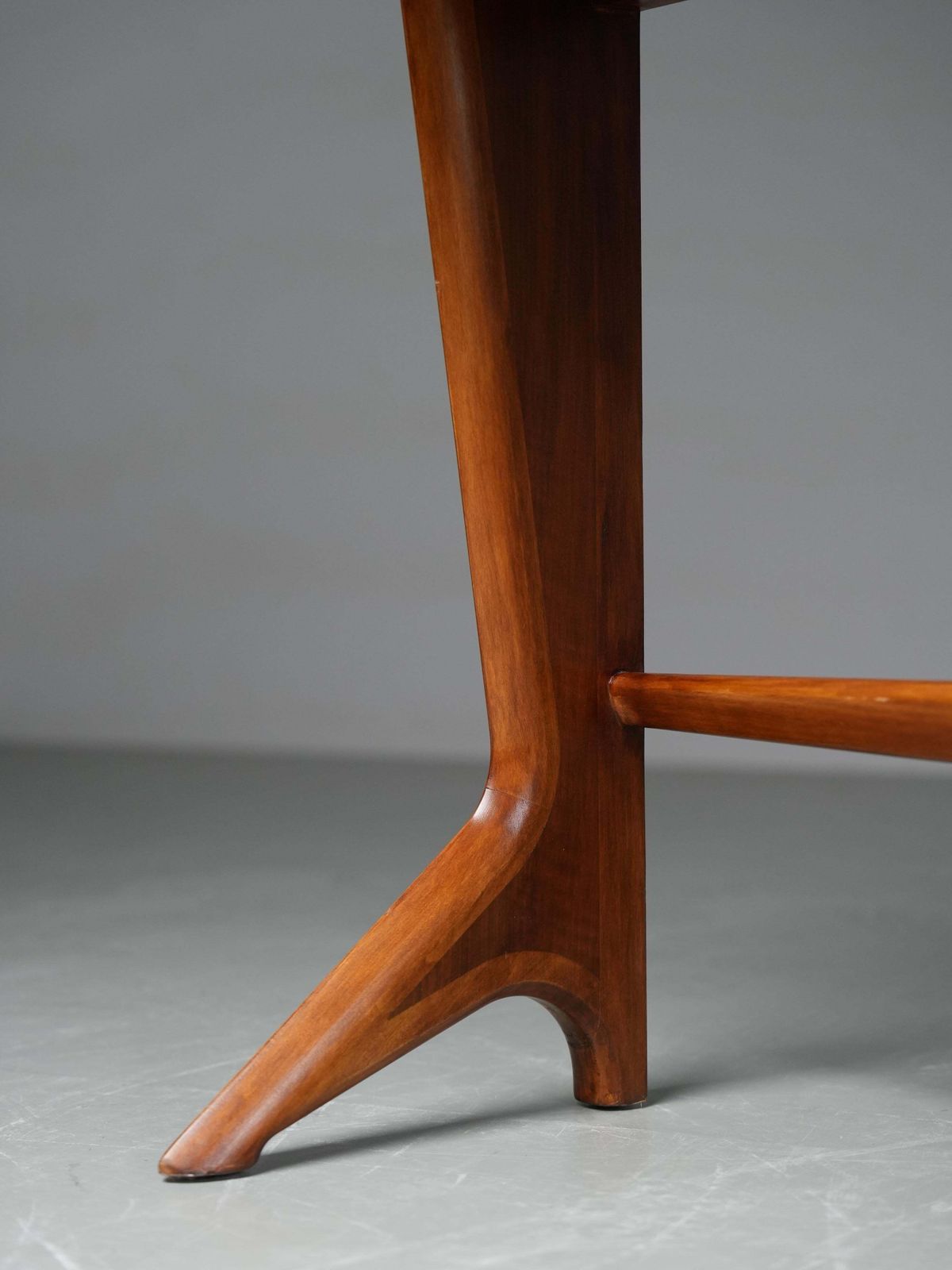 Ico Parisi Console In Walnoot En Kersenhout, Italië, Ca. Jaren 1950 photo vintage