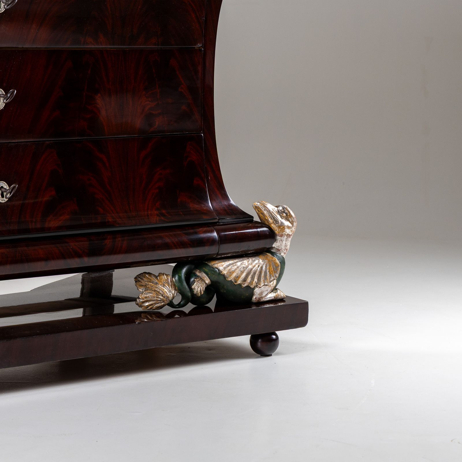 Empire Chest Of Drawers In Mahogany, Spain, Early 19th Century photo Furniture