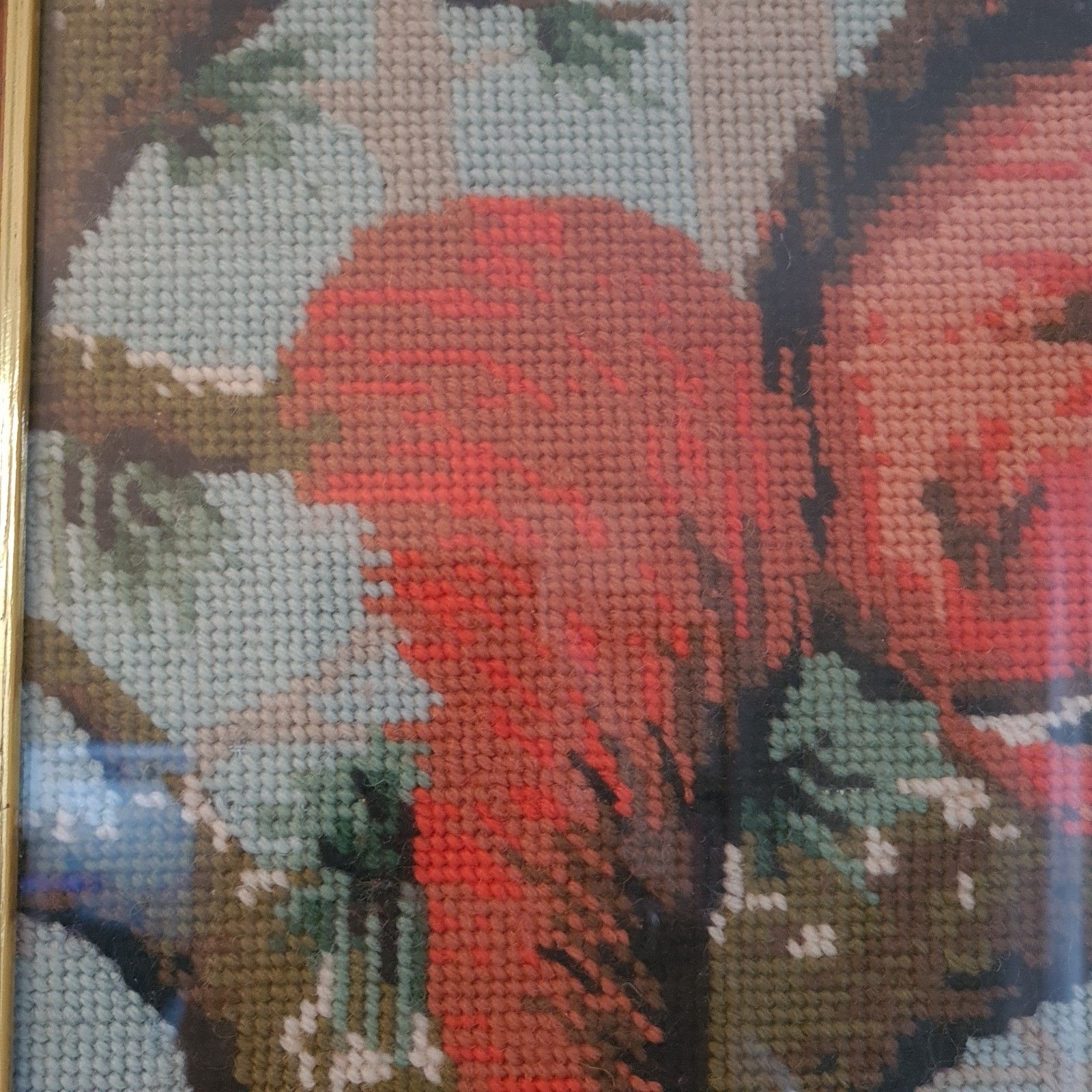 Red Squirells Complete Cross Stich Embroidery Forest Woodland Retro W41 × H56 Cm photo buy