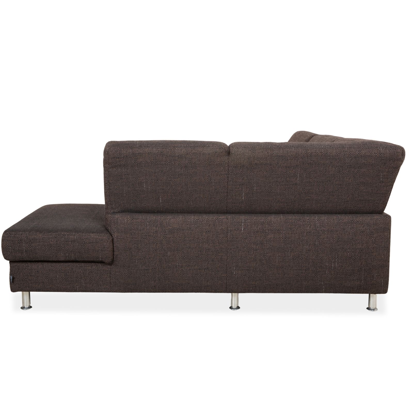 photo for sale Canapé d'angle Ewald Schillig Concept Plus en tissu brun gris