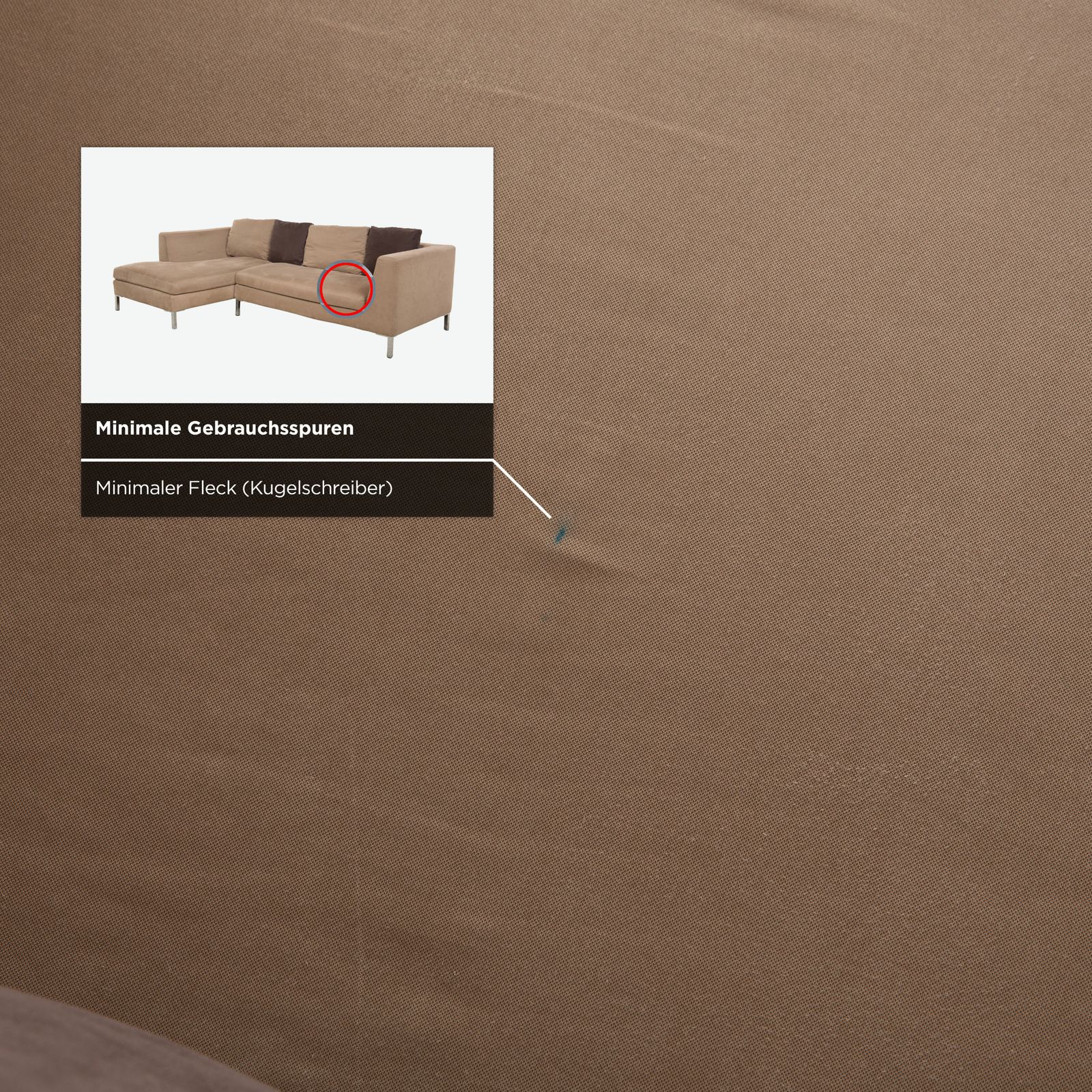 photo for sale La Nouva Casa Luca Fabric Corner Sofa Beige