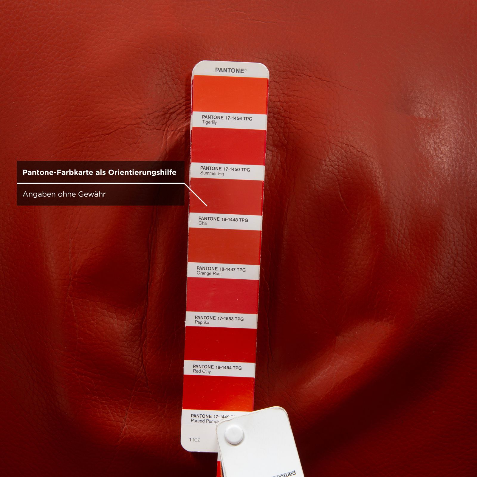 photo for sale Fsm Filou Leather Armchair Red Orange Terracotta Manual Function