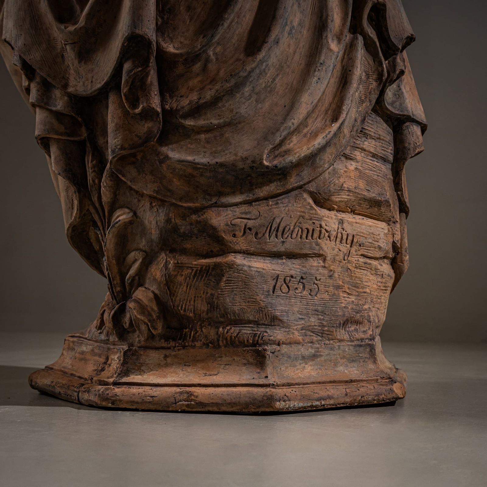 Zomer, Herfst En Winter – Terracottasculpturen, Gesigneerd En Gedateerd Door Franz Melnitzky, 1855 photo vinterior