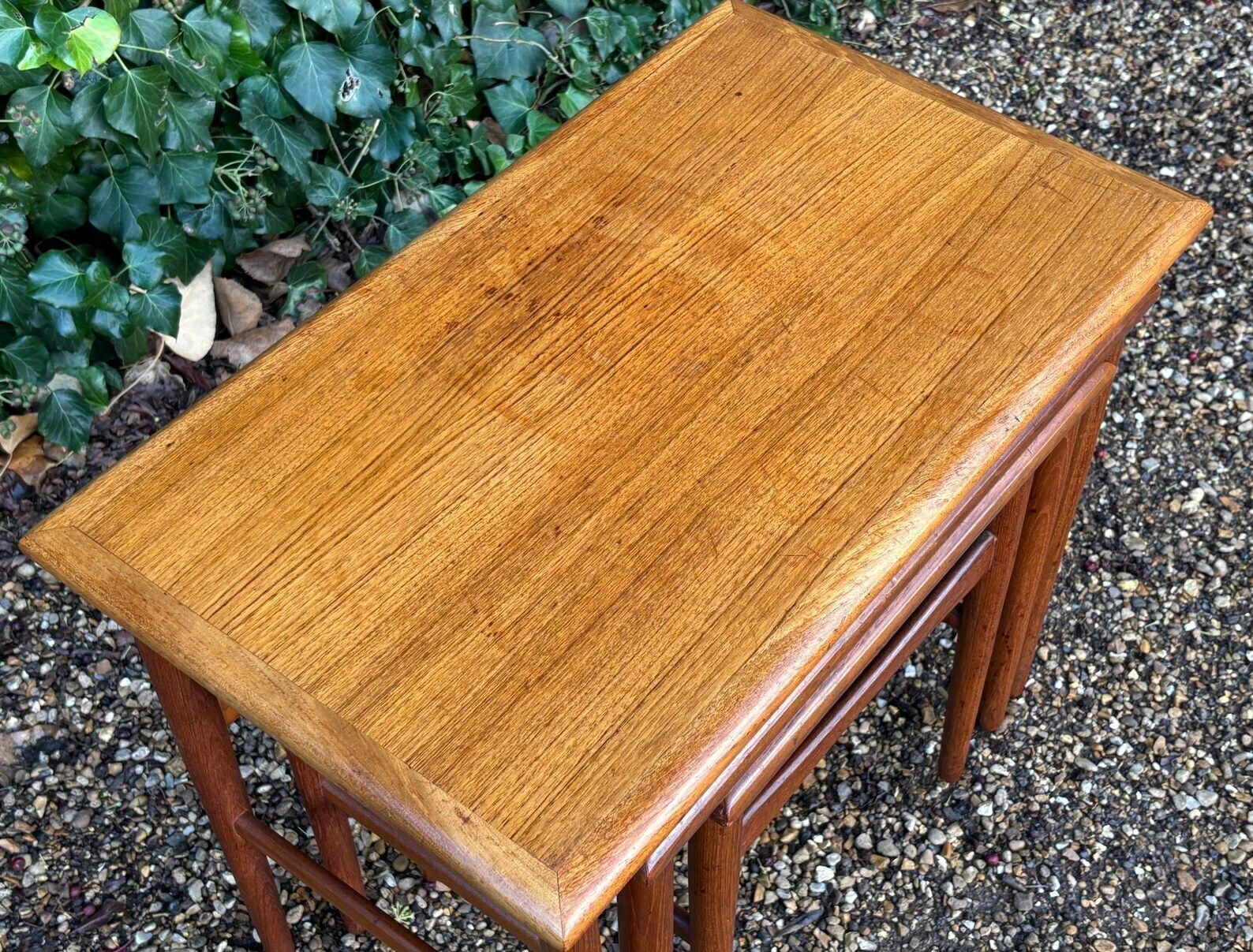 Vintage 1960’s Kai Kristiansen Teak Nest Of Tables photo buy
