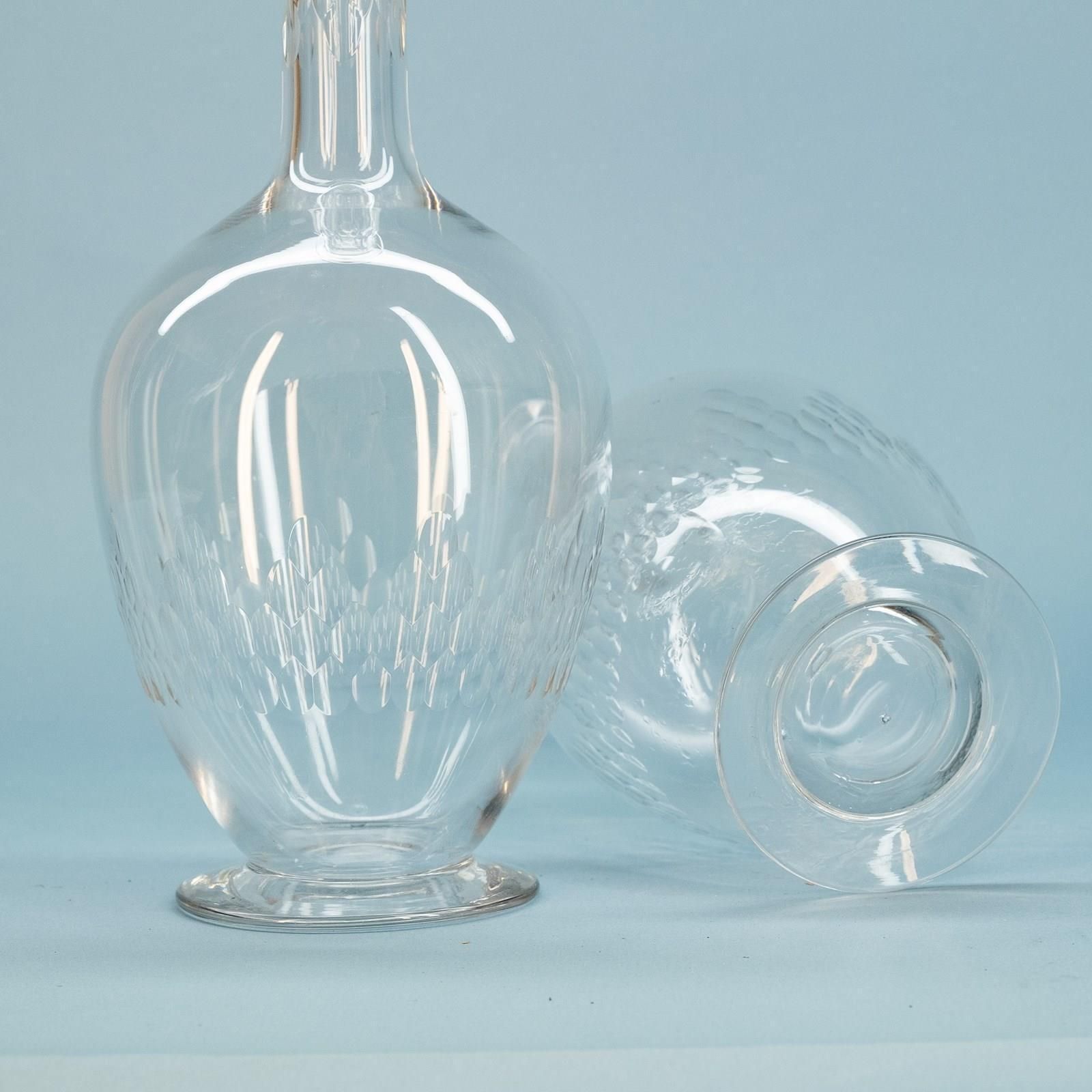 photo for sale Pair Of Antique French Decanters