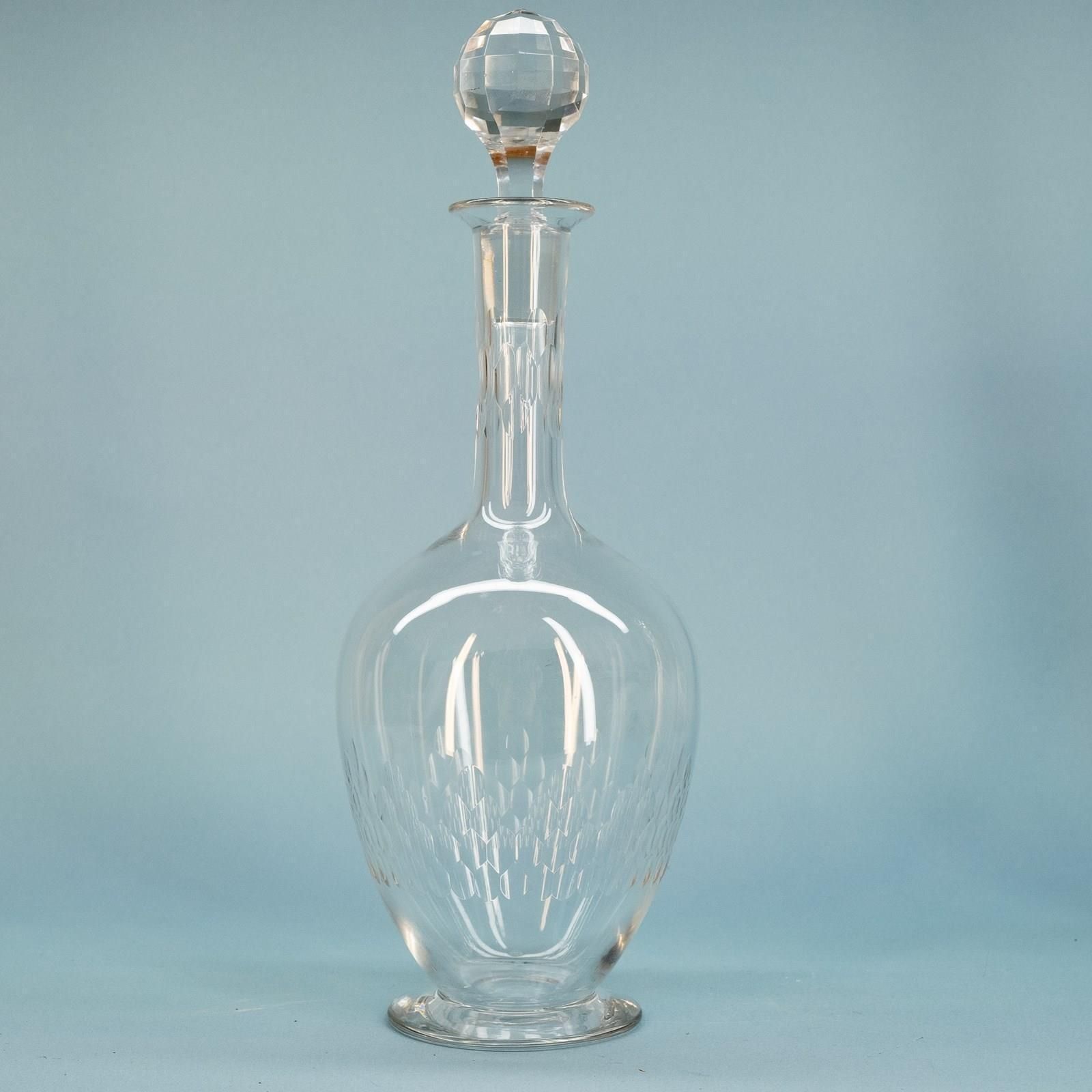 138.0 Pair Of Antique French Decanters photo