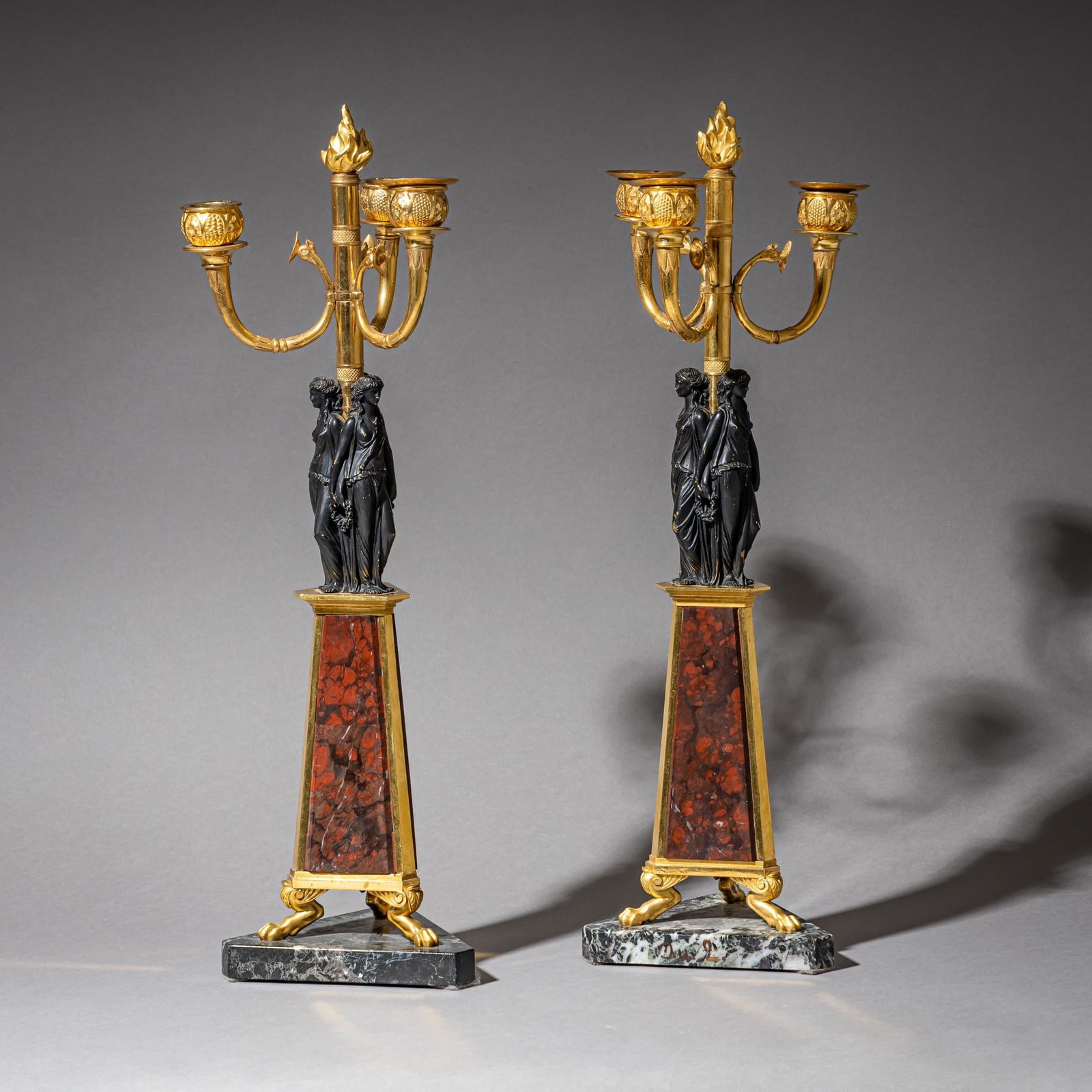 Pair Of Girandoles, Probably Italy, 19th Century photo 6400.0