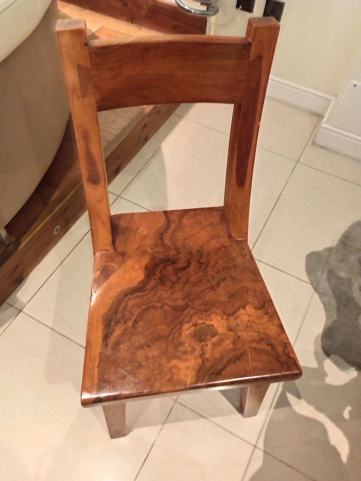 One Of A Kind Brazilian Oak Root Dinning Table + 6 Matching Chairs   Dinning Set photo for sale