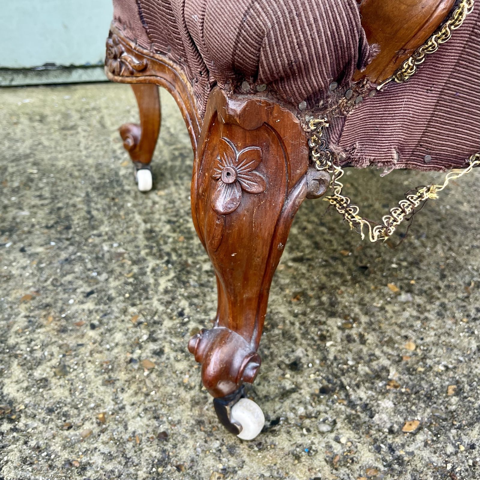 A Pair Of 19th Century Tub Or Nursing Chairs. photo Furniture