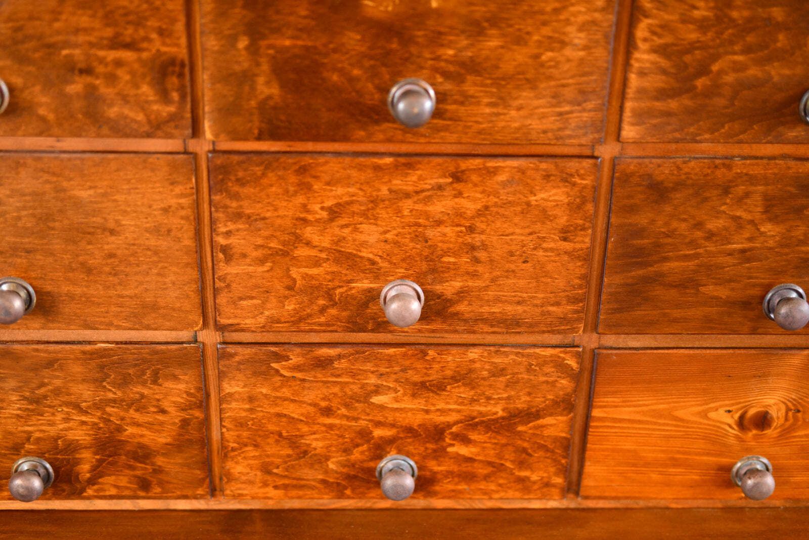 photo buy Bicycle Repair Shop Drawers Circa 1930s
