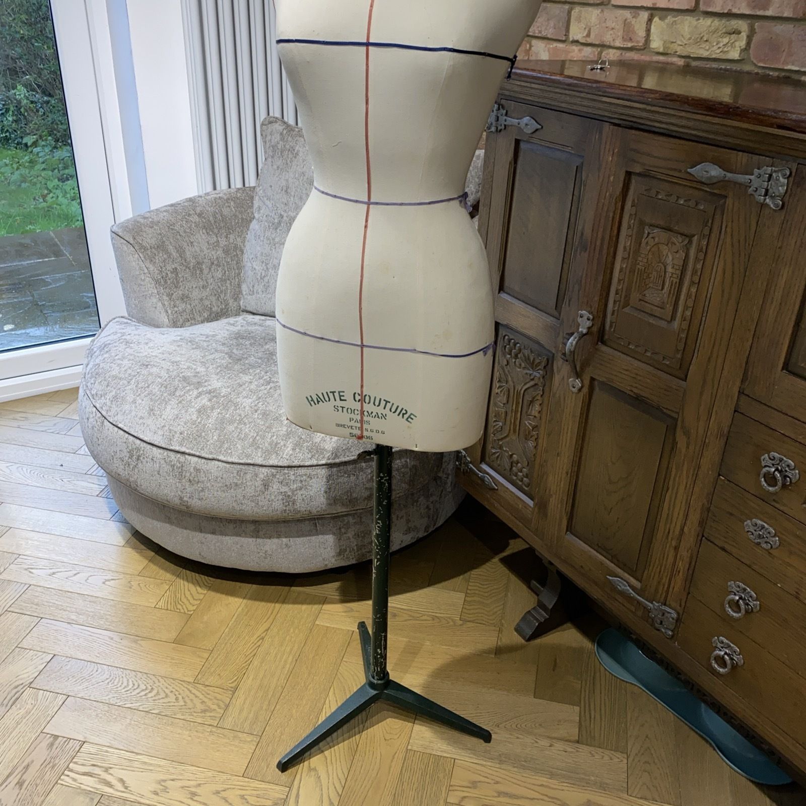Stockman Haute Couture Vintage Mannequin photo Home Decor