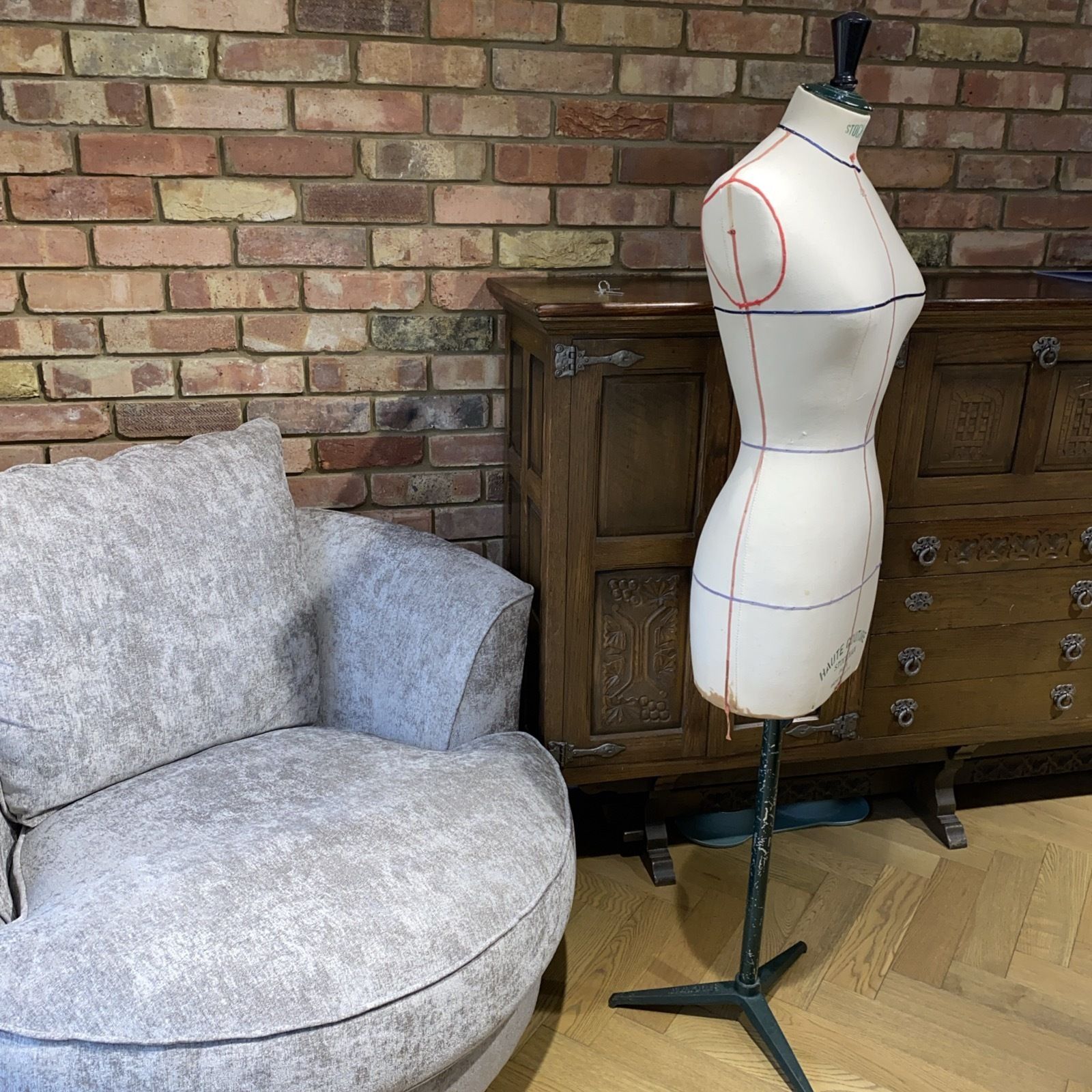 Home Decor Stockman Haute Couture Vintage Mannequin photo