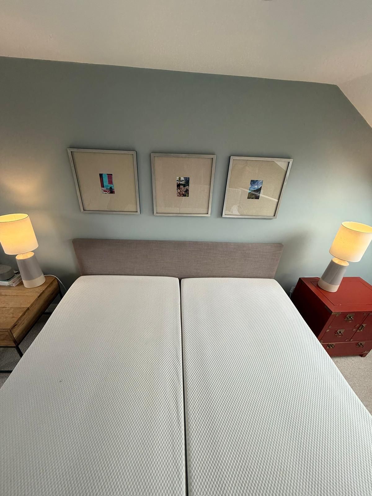 Super King Guest Bed With 2x Simba Mattresses – Rrp £2,395 photo for sale