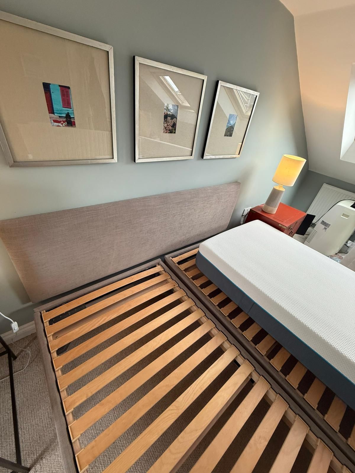 Super King Guest Bed With 2x Simba Mattresses – Rrp £2,395 photo 850.0