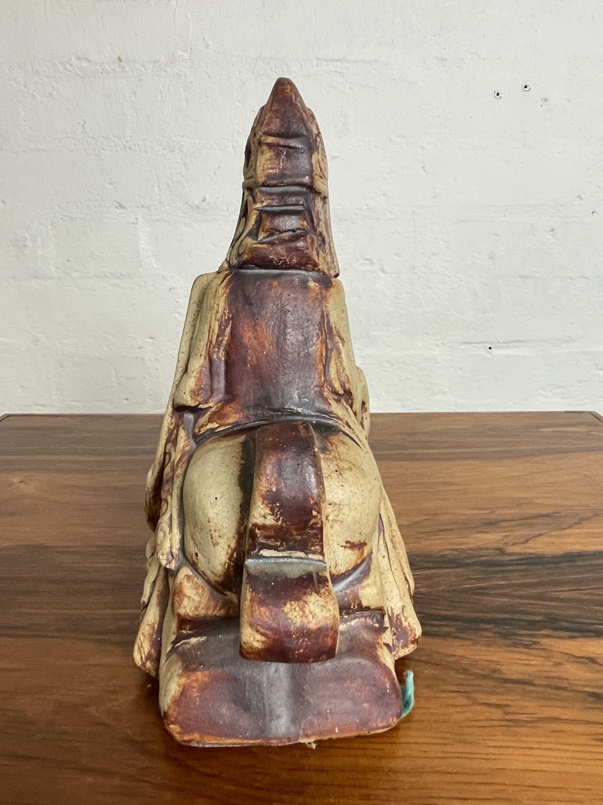 photo furniture Vintage Quantock Pottery King Arthur & Queen Guinevere Figures | 1970s Stoneware | Inspired By Lewis Chessmen