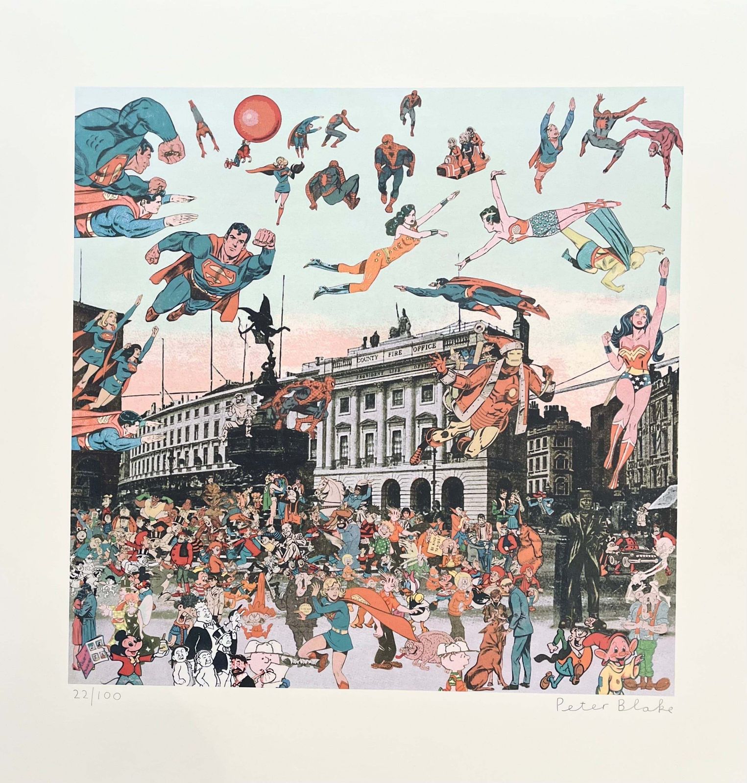 Peter Blake, The London Suite (Set Of 10), 2012 photo furniture