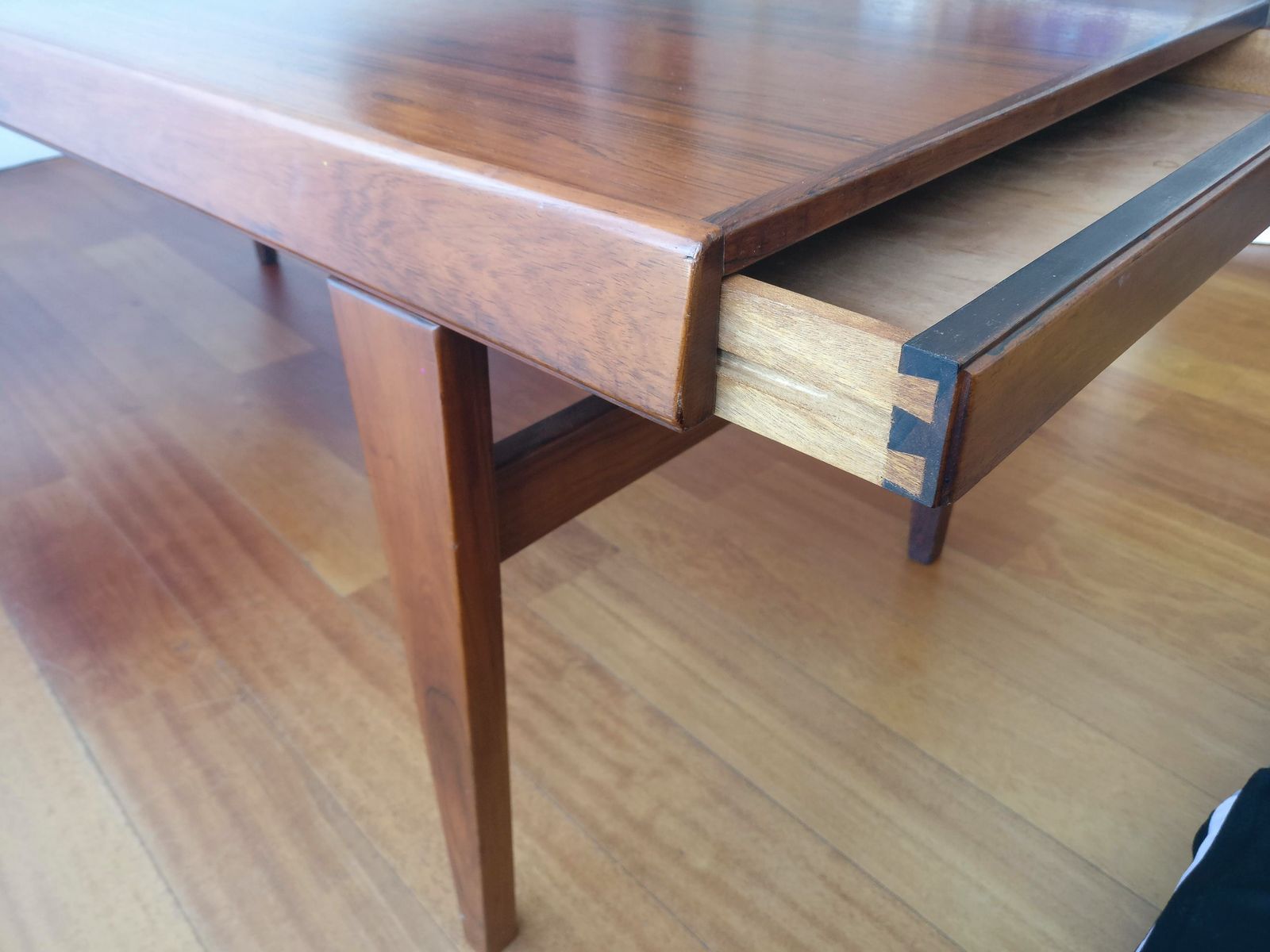 Danish Coffee Table In Rosewood By Johannes Andersen 1960s photo for sale