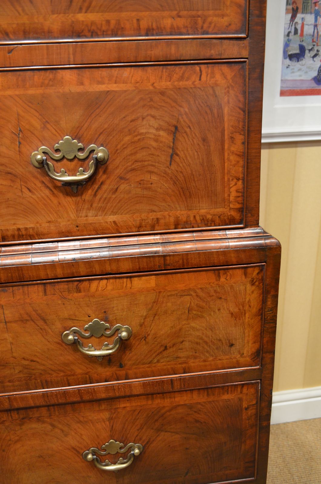 Beautiful George I Walnut Chest On Chest photo buy