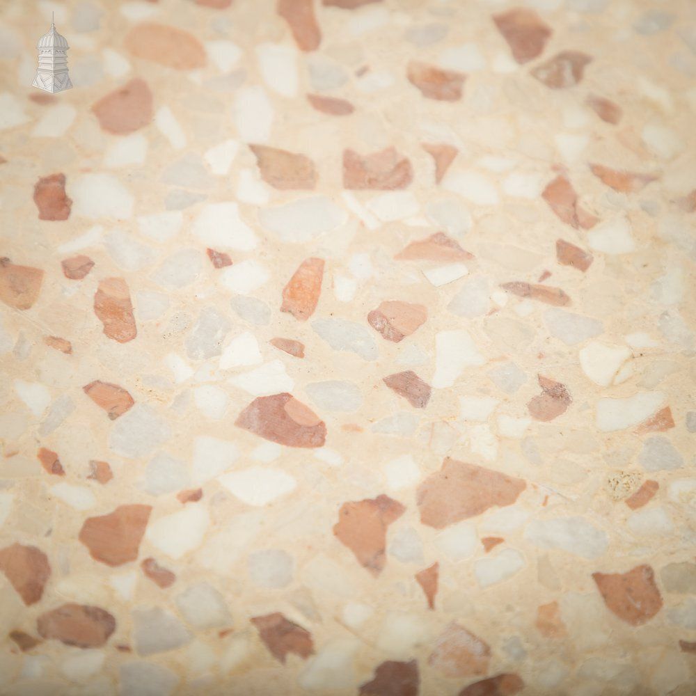 photo furniture Terrazzo Tiles, Reclaimed, Batch Of 35   3 Square Metres
