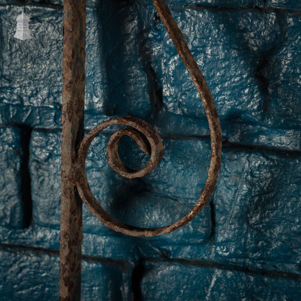 Pedestrian Gate, Scroll Design, Wrought Iron photo Home Fixtures