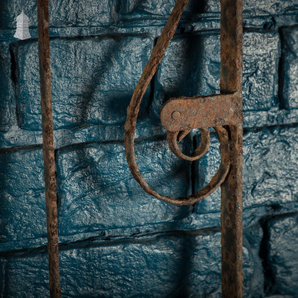 Pedestrian Gate, Scroll Design, Wrought Iron photo vinterior