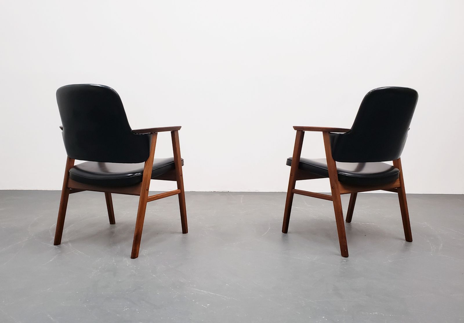 One Left   Mid Cetury Desk Teak Chair, 1960s photo for sale