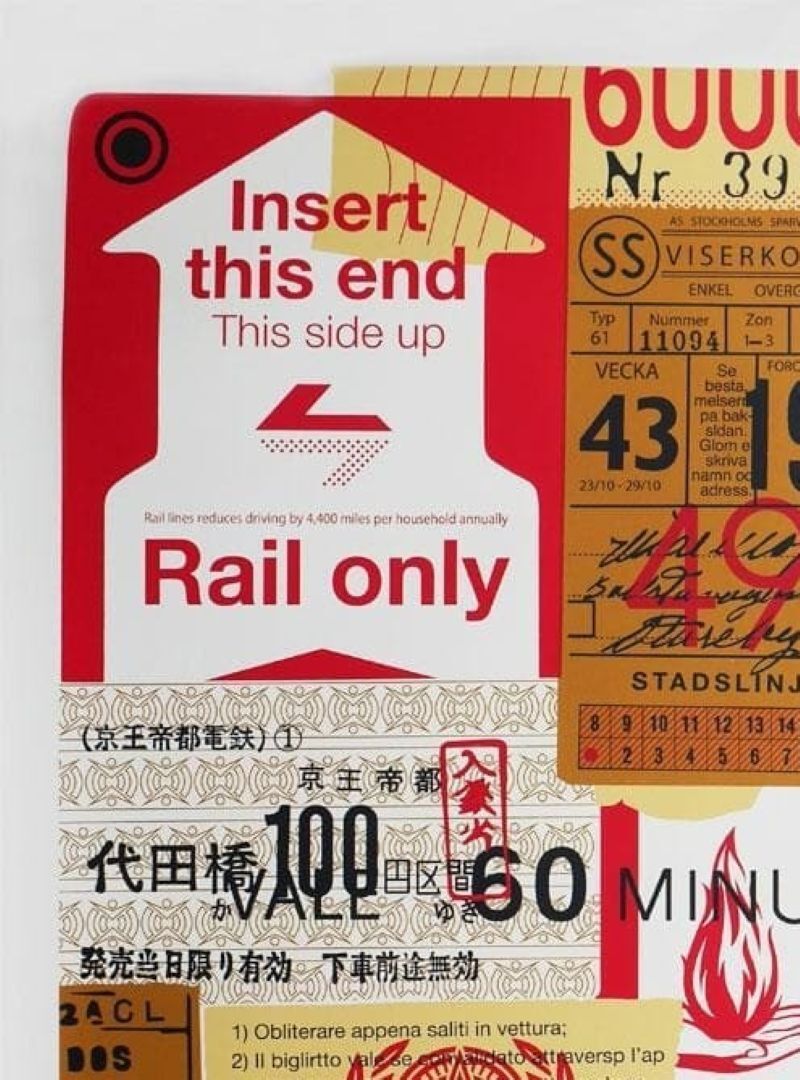 Shepard Fairey, Station To Station 1 (Printer's Proof), 2013. Silkscreen photo for sale