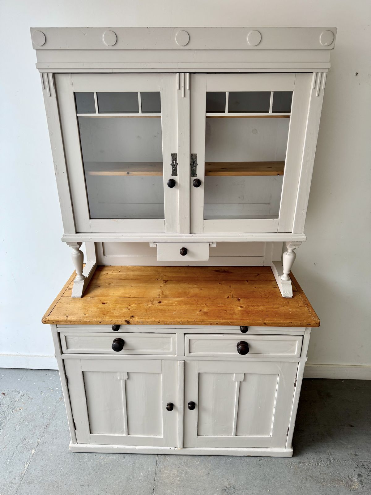 Antique Kitchen Dresser Cabinet photo vinterior