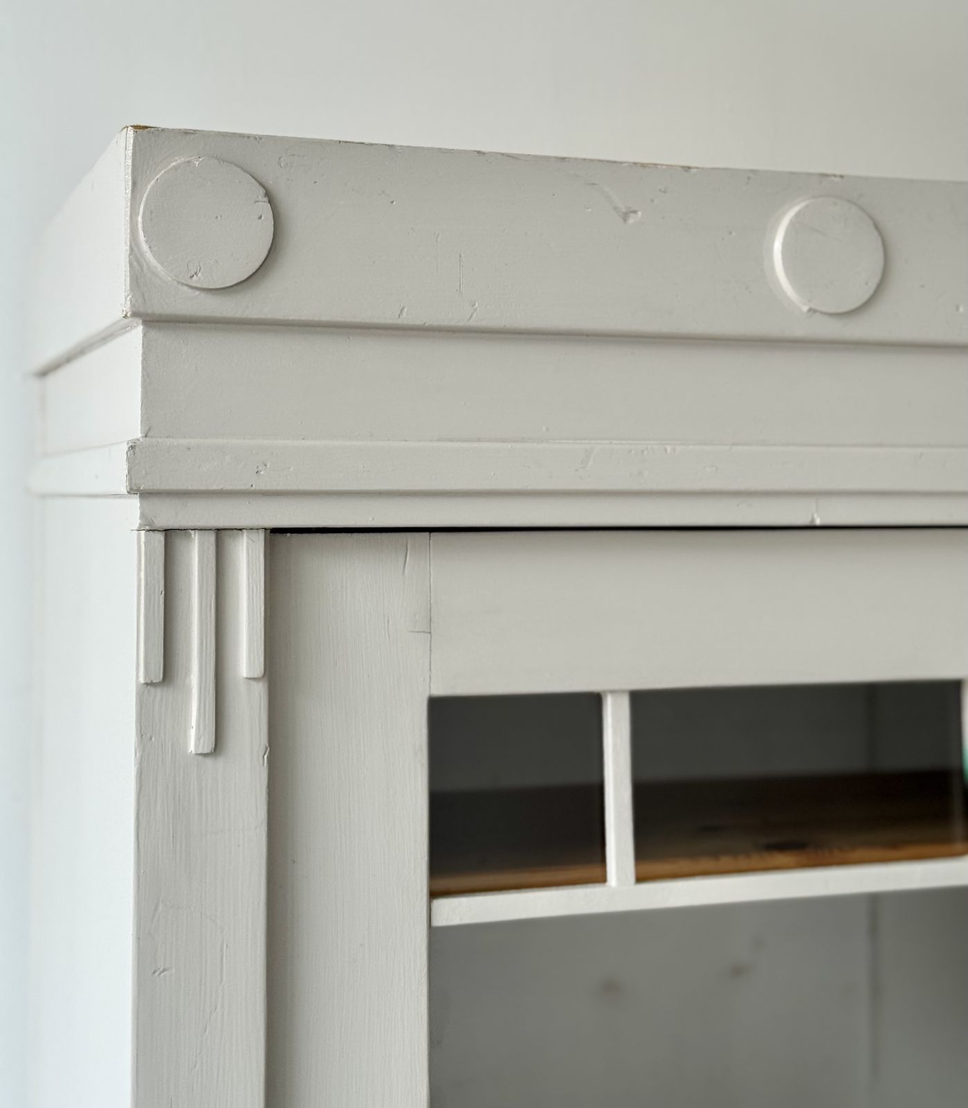 photo for sale Antique Kitchen Dresser Cabinet