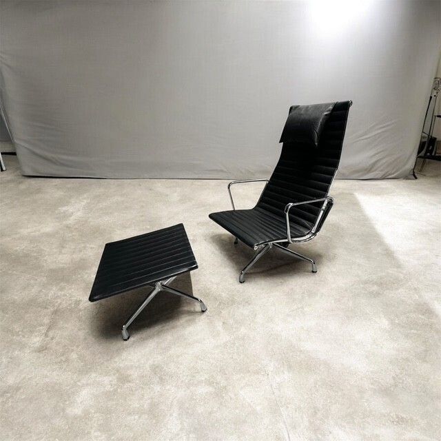 Charles & Ray Eames Aluminium Chair Ea 124 – Lounge 1958